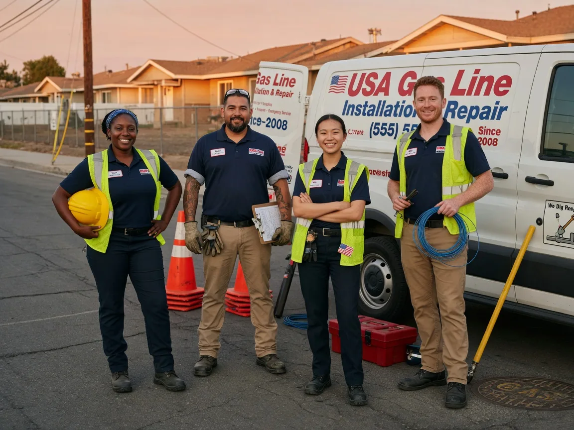 Gas Line Installation company in Germantown, IL